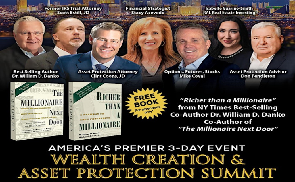 June LIVESTREAM 3-Day Asset Protection & Wealth Creation Summit